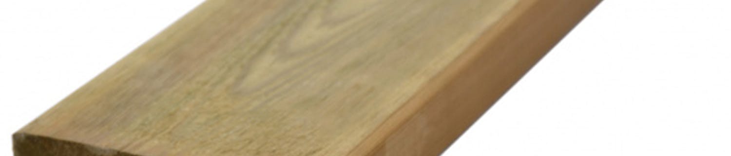 Trykimprægneret terrassebrædder Trykimprægneret terrassebrædder